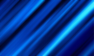 Fototapete - Abstract blue vector background with stripes
