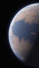 Wall Mural - earth in space