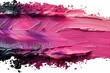 © ritam - pink acrylic oil paint brush stroke on transparent png background isolated