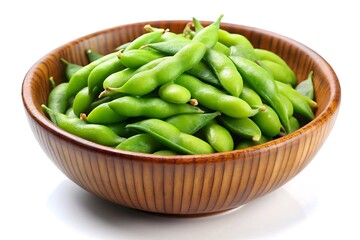 Wall Mural - green beans in a bowl