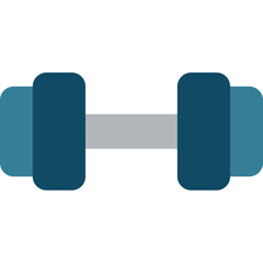 Canvas Print - Dumbbell Icon