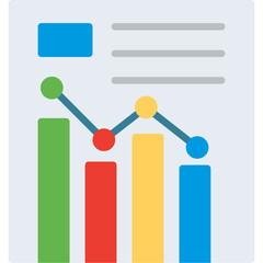 Sticker - Statistics Icon