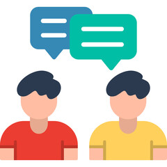 Sticker - Conversation Icon