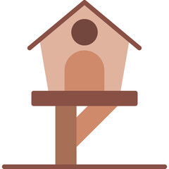 Sticker - Bird House Icon