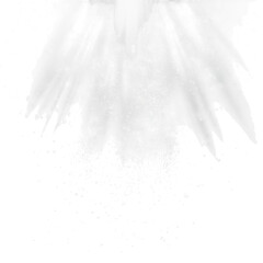 Wall Mural - captivating sparkling light burst in minimalist white background soft aesthetic display of potokasd