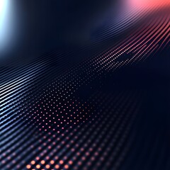 Wall Mural - a dark metallic texture with soft gradients and glowing lines for a luxurious, tech-inspired website