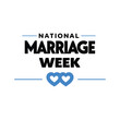 © Ship - National Marriage Week February Background Template for Posters and Banner design