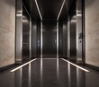 © สิริวุฒิ นาคโคตร - Sleek elevator with LED light strip underneath the floor , modern, architecture, light