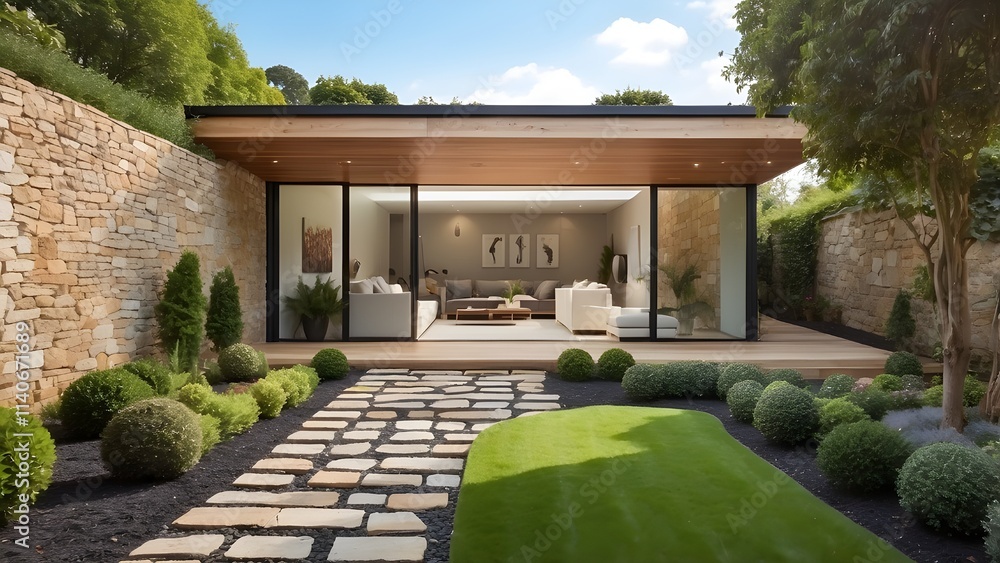 Picture of luxury home garden house, home, architecture, building, garden ...