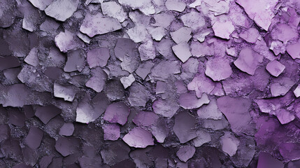 Wall Mural - Dark amethyst to ashen gray color gradient wall texture grunge rough abstract with scratches and small cracks from generative ai. Ashen. Illustration