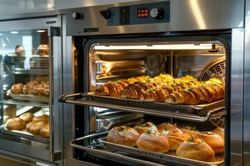 Bakery Oven: Professional Industrial Convection Cooker for Catering Kitchen Equipment