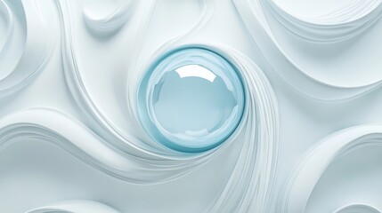 Wall Mural - abstract blue background