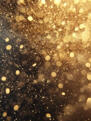 Wall Mural - abstract gold glitter background with fireworks. christmas eve, new year and 4th of july holiday con