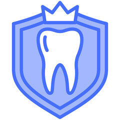 Canvas Print - Dental Crown Icon