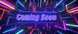 © spyrakot - Futuristic Esports Event Banner with Neon Colors and Digital Arena Vibe
