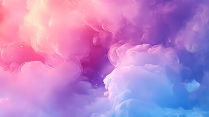 Wall Mural - colorful abstract light purple pink blue neon pastel gradient dreamy background. dreamy. illustratio