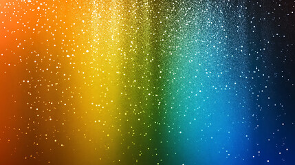 Leinwandbilder - White green blue orange yellow, grainy noise grungy empty space or spray texture, a rough abstract retro vibe background template color gradient shine bright light and glow