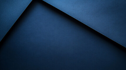 Poster - Solid navy blue background with minimalist style