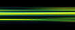 © MCGORIE - Dynamic horizontal motion lines in green, yellow, and blue set against a deep black background. A vector artwork highlighting speed, motion blur, and a modern aesthetic.