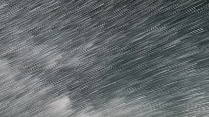 Wall Mural - startrails of milky way galaxy astronomy time lapse background