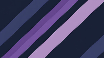 Aufkleber - Dark blue background with diagonal stripes of dark navy and light purple in a simple flat design