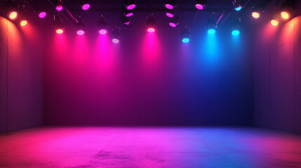 Poster - Background with lights