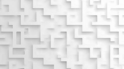 Leinwandbilder - A gradient background transitioning from white to light gray with a subtle maze-like pattern, suitable for creative concepts