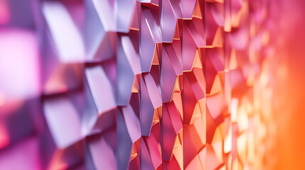 Poster - Abstract background of geometric pattern