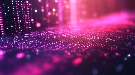 Poster - Abstract circuit board futuristic technology processing background