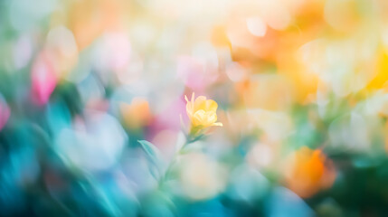 Aufkleber - Abstract defocused smooth background, soft light leaks, blur pastel colors photo overlay background