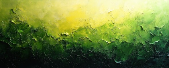 Poster - Vibrant Lime Green Textured Background Abstract Design Smooth Gradients Summer Poster