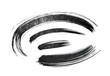 © Kainat - grunge scribble circle- ellipse- lines- black marker isolated on white background