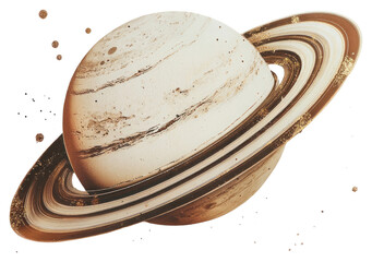PNG Saturn shape collage planet space illustration.
