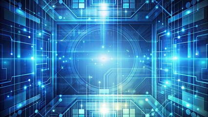 Abstract technology background with digital patterns and futuristic design elements, technology, abstract, background