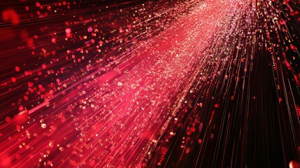 Database vector concept. Abstract technology background consisting of binary code. A futuristic binary data stream Filtering machine algorithms.