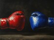© MK - Red and Blue Boxing Gloves