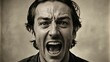© nobody - screaming person Generative AI