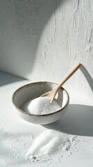 Canvas Print - Sugar in a Bowl: A Minimalist Food Photography