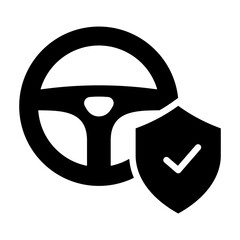 Poster - Driver Safety Icon