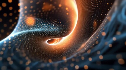 Wall Mural - quantum computing simulations in scientific research.