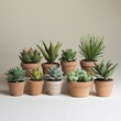 © Suesong - Succulent plant arrangement indoor space botanical display natural environment aesthetic viewpoint home decor concept