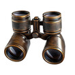 © pe - binocular vintage on transparent background