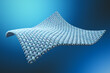 © lotus_studio - Close-up of fabric interlaced fiber.