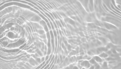 Poster - Hypnotic Water Ripples with Soft Light Reflections. Abstract Fluid Wave Patterns for Tranquil Design, Calm Backgrounds, Zen Concepts, Nature-Inspired Aesthetics, and Relaxing Visual Harmony