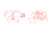 © Ben - New Years Fireworks on Transparent Background 4K