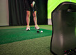 © Nadzeya - Sensor for playing on a golf simulator concept