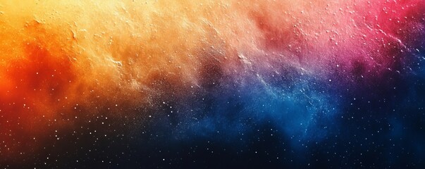 vibrant color gradient grainy texture background orange red blue abstract color shape black backdrop