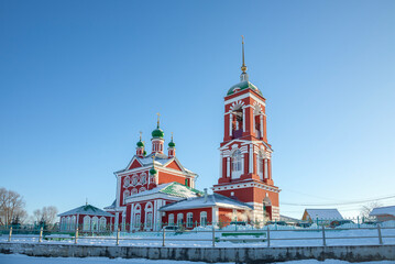 Wall Mural - Church of the Forty Martyrs (1755). Pereslavl-Zalessky, Yaroslavl region, Golden Ring of Russia