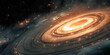 © RZ - Panorama ,stars, space, suns , astronomy, universe, and planets background, wallpapers. AI generated.