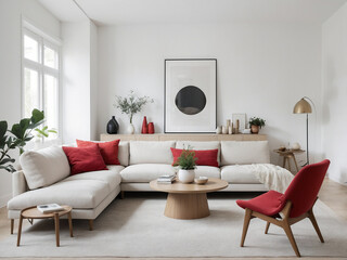 modern living room design contemporary home interior decor bright environment cozy viewpoint minimal